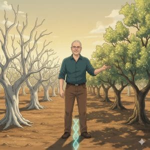 Nel DNA dell’ulivo si nasconde la risposta alla xylella. La scienza lo sa. La legge europea sta per permetterlo