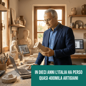La Costituzione protegge le cooperative e gli artigiani: ma in un’Italia che ha perso 400mila botteghe in dieci anni, chi difende chi lavora con le proprie mani?