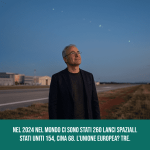 Nel 2024 il mondo ha lanciato 260 razzi nello spazio. L’Unione Europea solo tre. E intanto lassù si sta costruendo la prossima frontiera industriale
