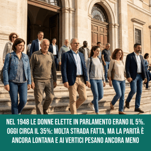 La Costituzione dice che tutti possono accedere alle cariche pubbliche in condizioni di eguaglianza: ma quanto è vera questa promessa per le donne, per chi lavora, per chi viene dal Sud?
