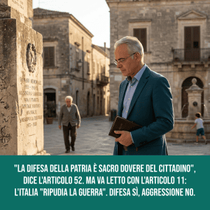 La difesa della Patria è “sacro dovere del cittadino”: ma in un’Europa che torna a parlare di riarmo e di leva, cosa significa davvero difendere il proprio Paese?